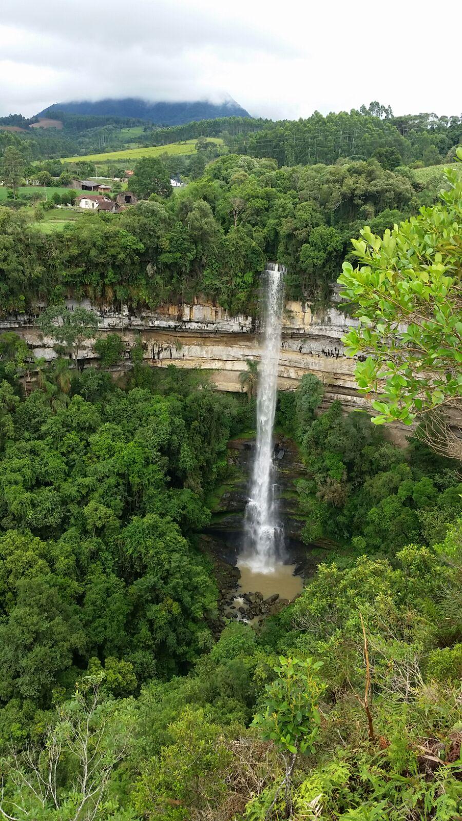 Em Chapadão do Lageado iniciam obras do Mirante da Cachoeira de Rio Saltinho Notícia Rádio