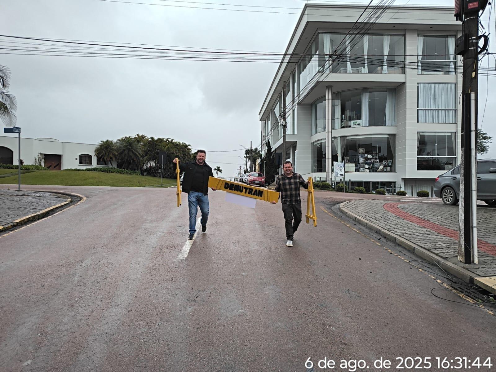 “Ponte do Tita” é liberada parcialmente para o trânsito em Ituporanga