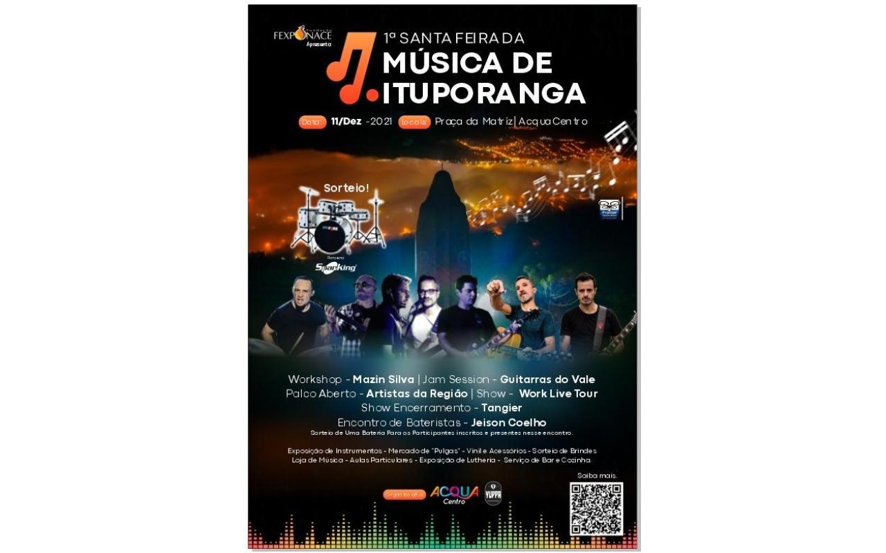 1ª Santa Feira da Música será realizada no mês de dezembro em Ituporanga com vasta programação cultural