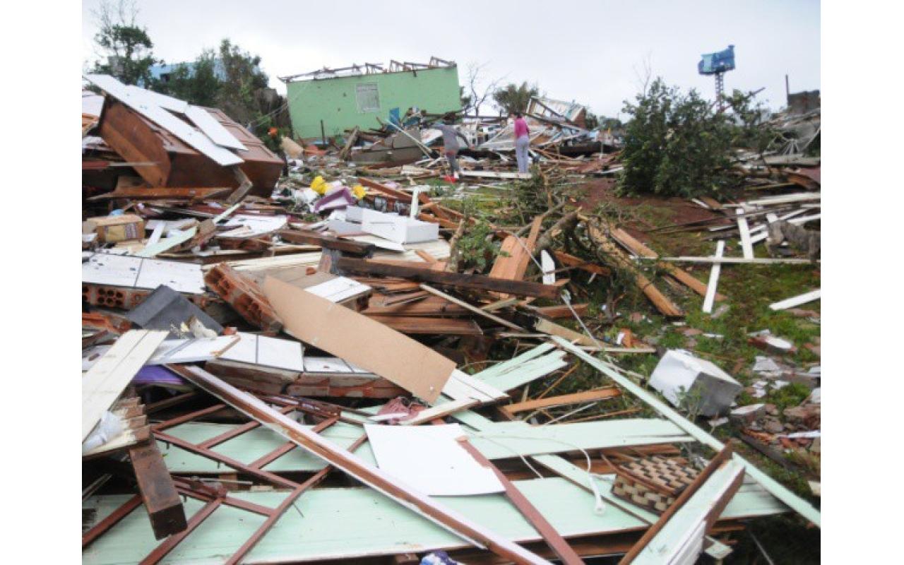 Encerrada campanha de arrecadação de recursos para atingidos pelo tornado em Xanxerê