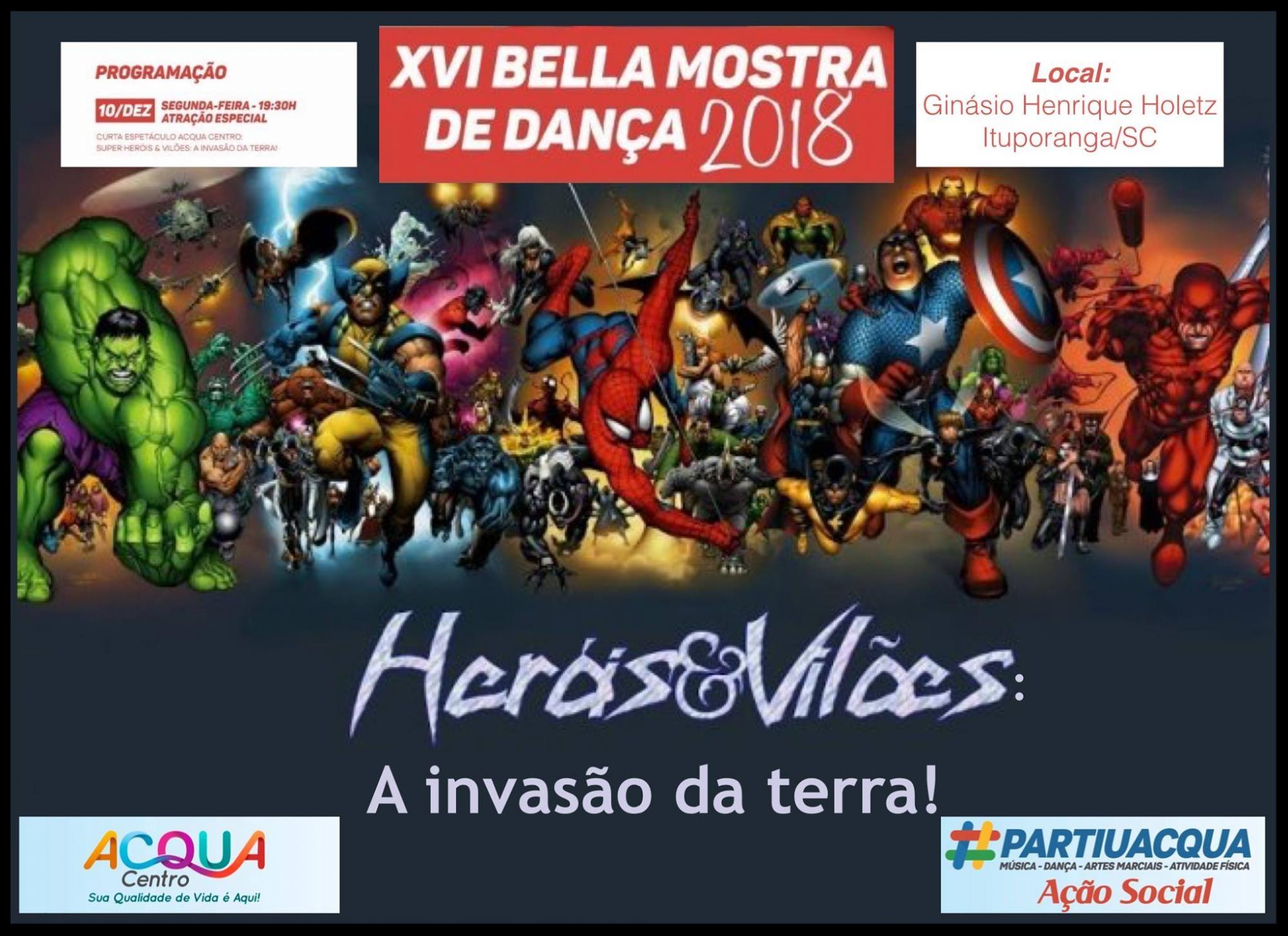 16ª Bella Mostra de Dança será realizada na próxima semana em Ituporanga