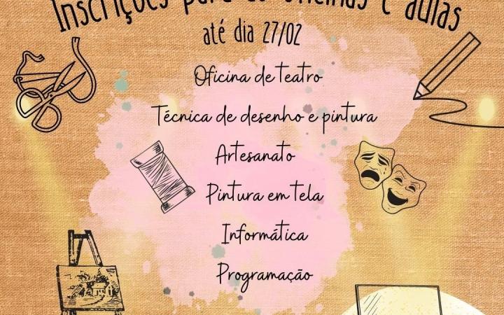 200 vagas em cursos gratuitos estão com inscrições abertas na Casa da Cultura em Ituporanga