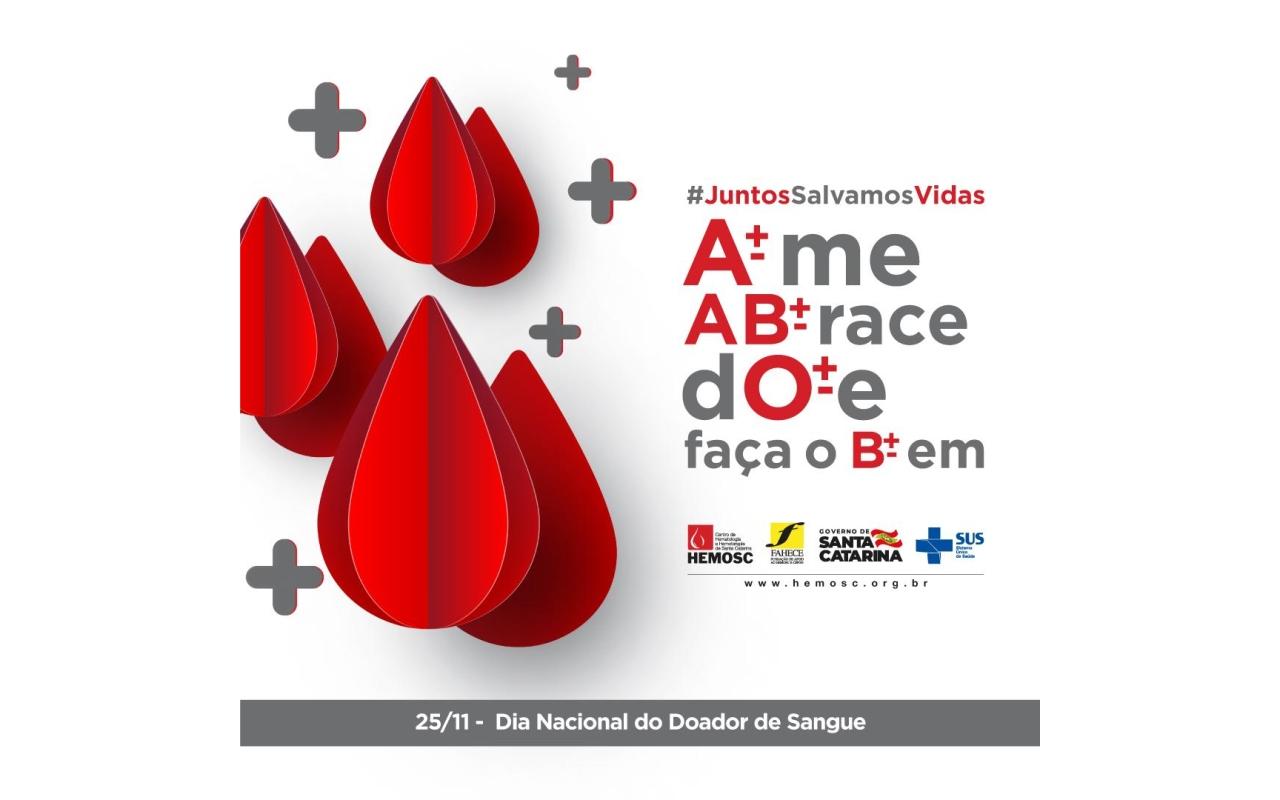 25/11 – Dia Nacional do Doador Voluntário de Sangue