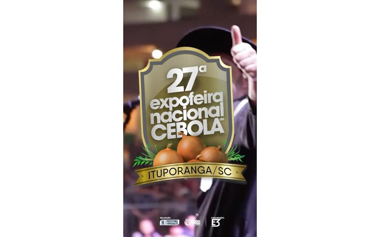 27ª Expofeira Nacional da Cebola terá a Semana da Agricultura Familiar