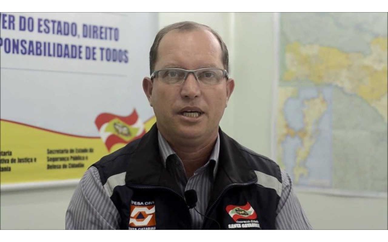 Diretor da Defesa Civil Santa Catarina fala sobre situação das chuvas no Estado
