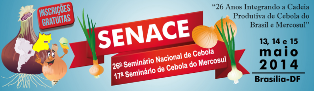 Agricultores da Região participam do 26º Seminário Nacional da Cebola em Brasília