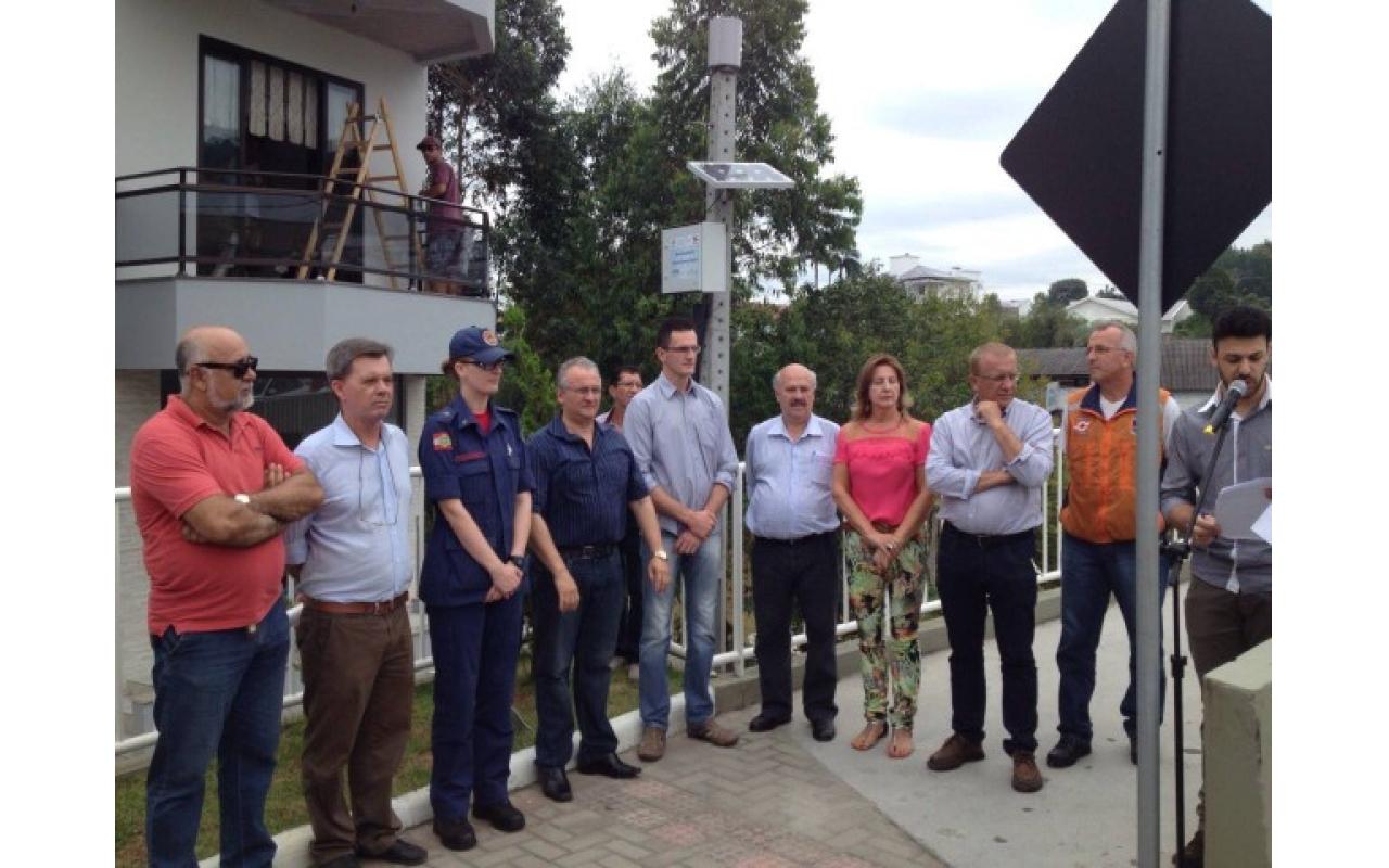 Estação hidrometeorológica é instalada em Ituporanga