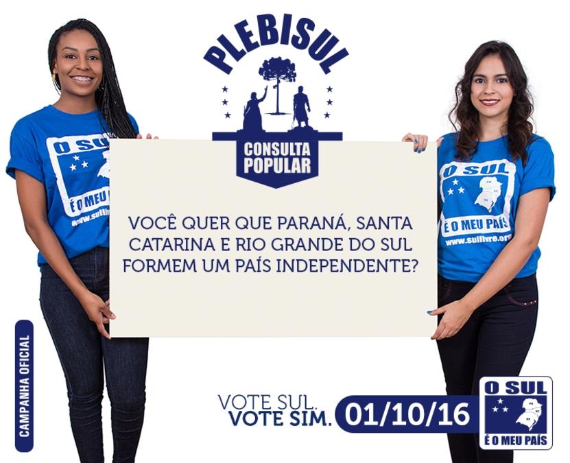 Movimento “O Sul é o Meu País” fará consulta na Região da Cebola através do PLEBISUL