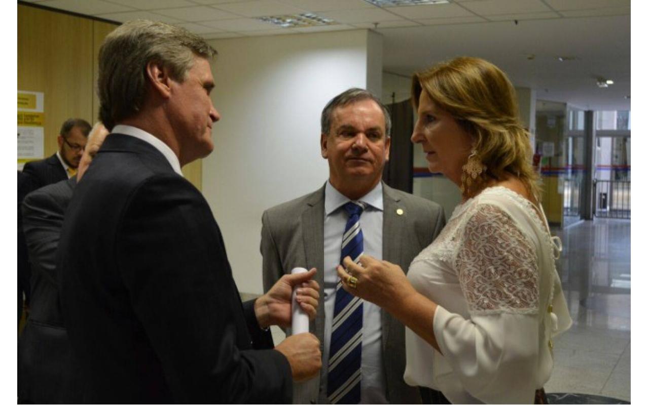 ITUPORANGA: Prefeita em exercício retorna de Brasília com a promessa de liberação de recursos para o município