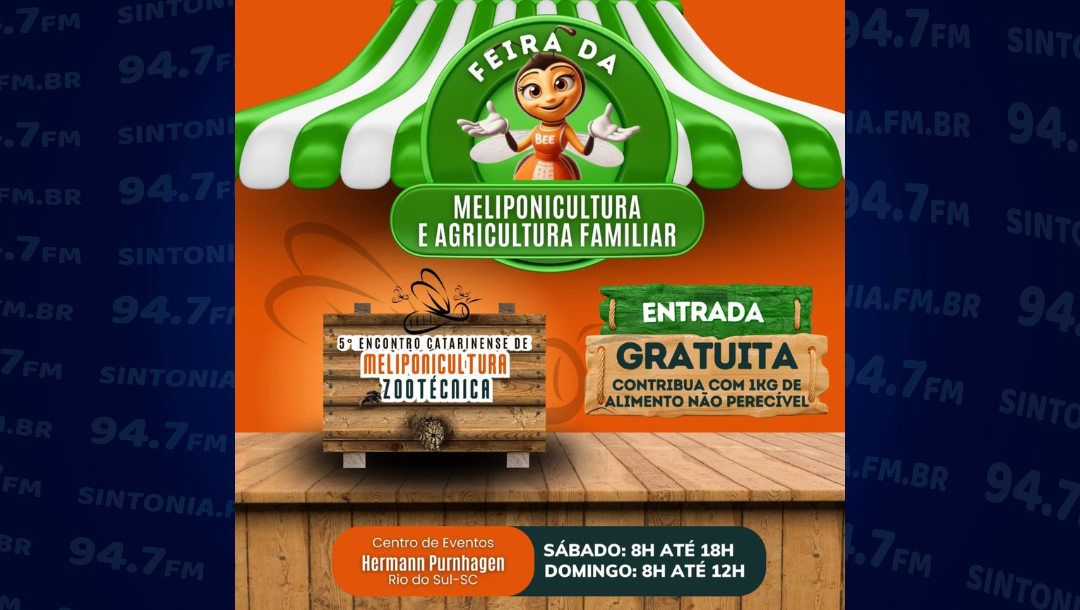 5º Encontro Catarinense de Meliponicultura Zootécnica ocorre em Rio do Sul