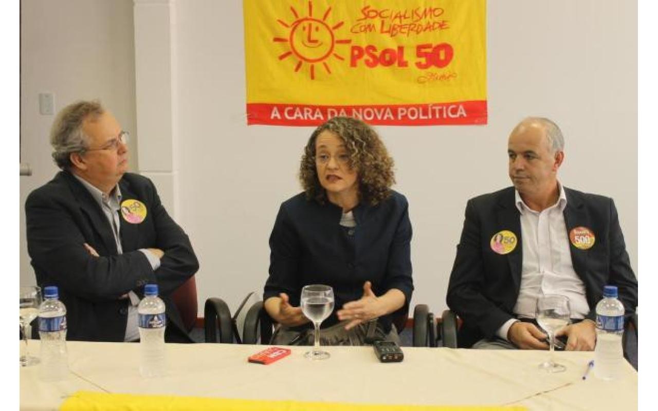 Em Florianópolis, candidata do PSOL defende descriminalização do aborto e liberação da maconha