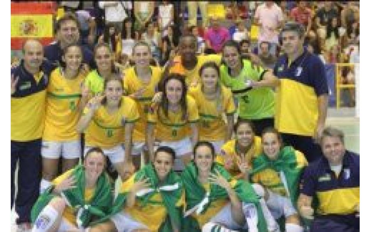 Brasil conquista o Tetracampeonato no Mundial Universitário de Futsal Feminino