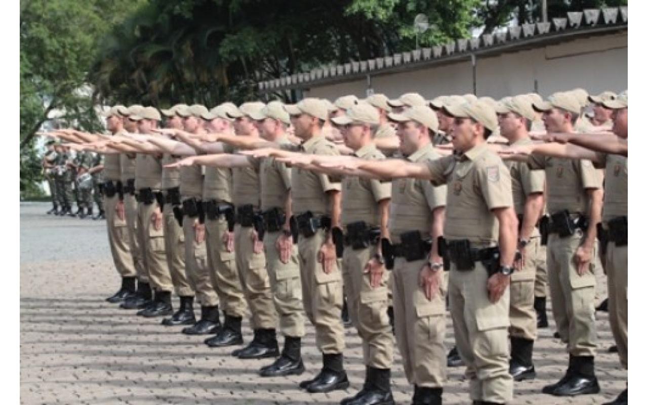 PM de SC forma 852 novos soldados nesta semana