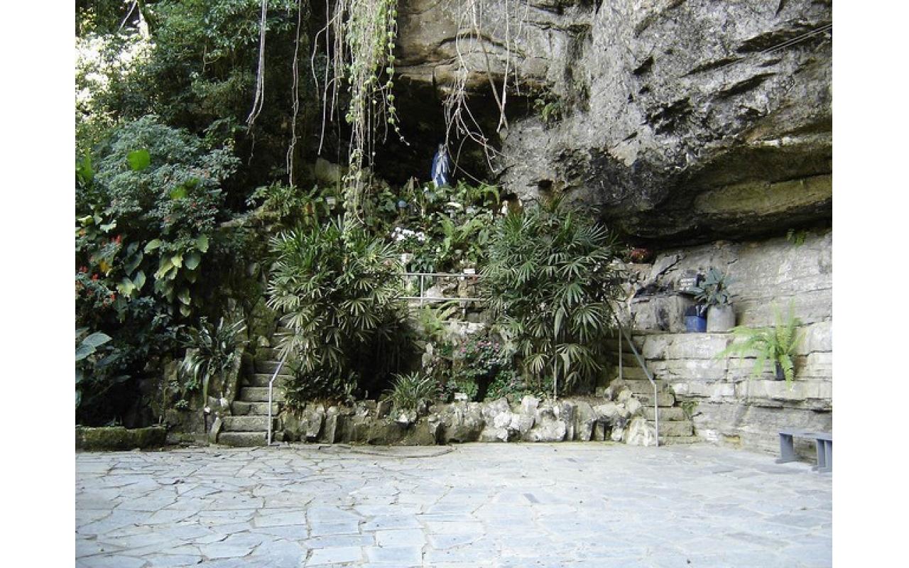 SEMANA SANTA: Com água potável e estrutura limpa, Gruta Nossa Senhora de Lurdes foi preparada para receber visitantes em Ituporanga