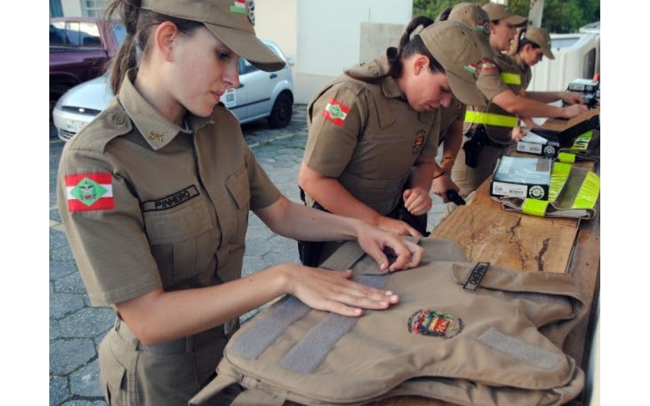 Polícia Militar de SC forma 202 mulheres para o posto de soldado nesta sexta