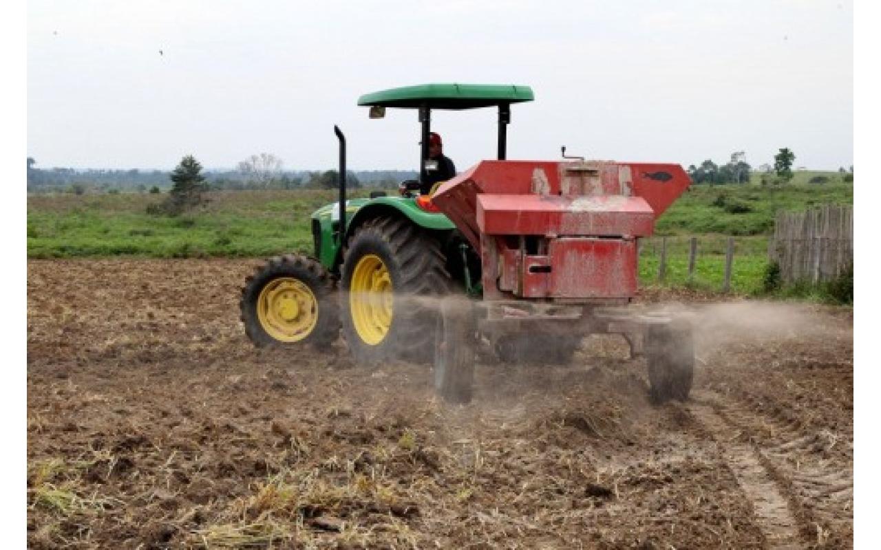 IMBUIA: Agricultores ainda podem solicitar calcário por meio do programa Terra Boa