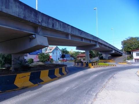 Elevado da Rua XV de Novembro será fechado nesta quarta-feira em Rio do Sul