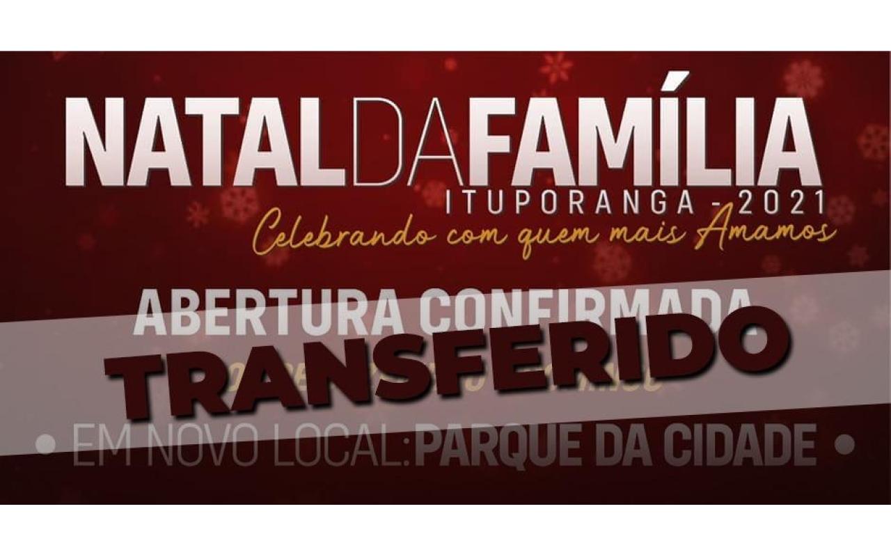 Abertura do Natal da Família em Ituporanga é transferida para o próximo domingo (12)