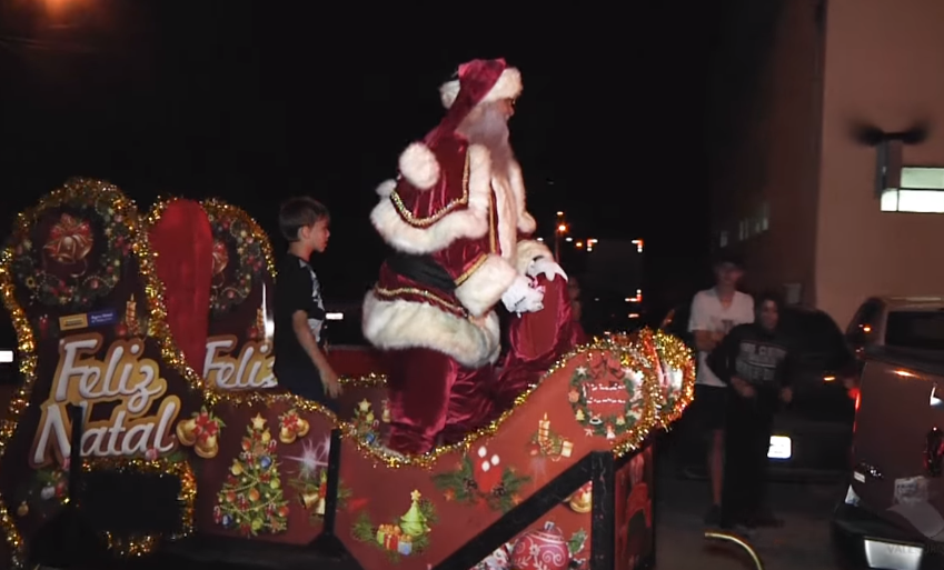 Abertura do Natal em Imbuia reúne mais de mil pessoas