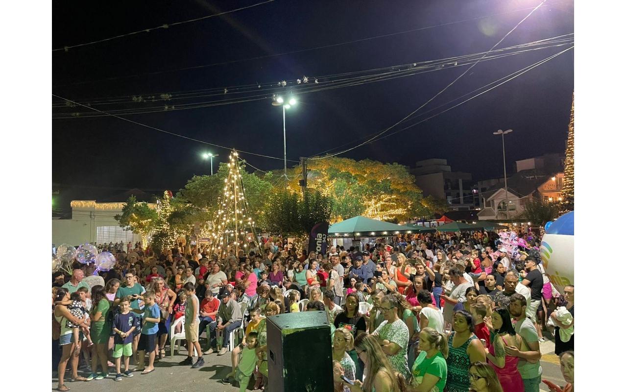 Abertura do Natal Encantado em Alfredo Wagner é sucesso de Público