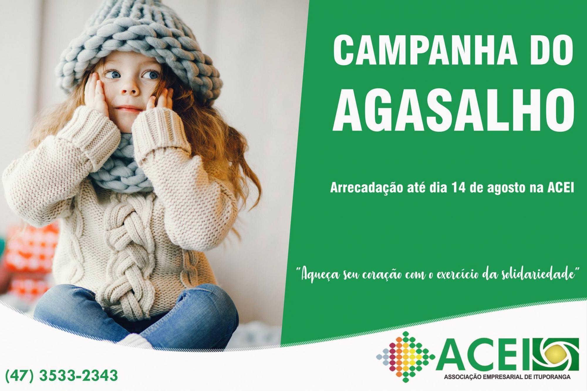 ACEI de Ituporanga realiza Campanha do Agasalho