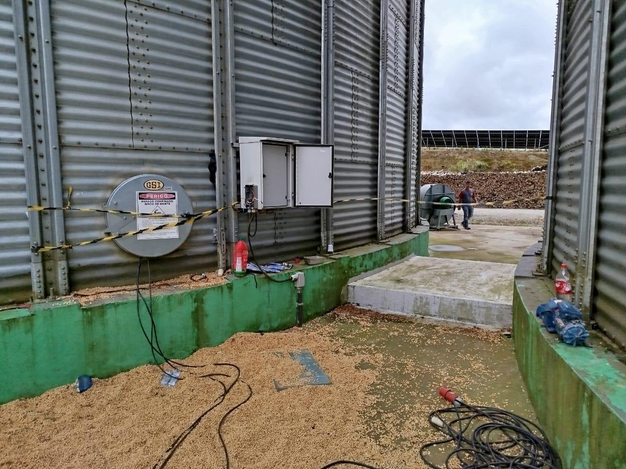 Acidente em silo de soja: um trabalhador morre e outro fica ferido em Ituporanga