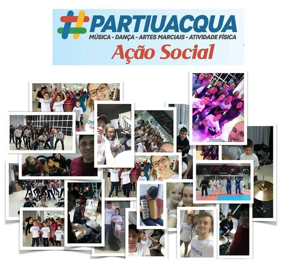 Acqua Centro promove lançamento oficial do projeto social #PartiuAcqua2021
