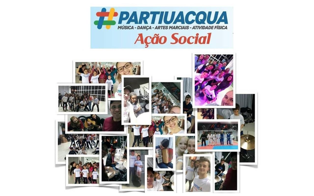 Acqua Centro promove lançamento oficial do projeto social #PartiuAcqua2021