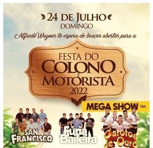 Administração de Alfredo Wagner realiza o lançamento da festa do colono e do motorista