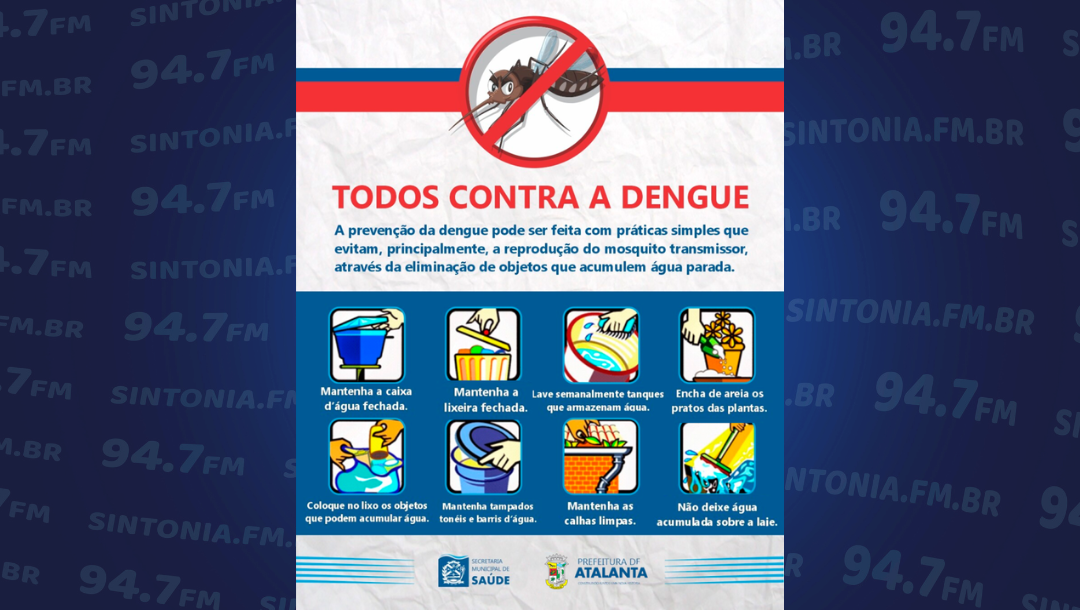 Administração de Atalanta intensifica luta contra a Dengue