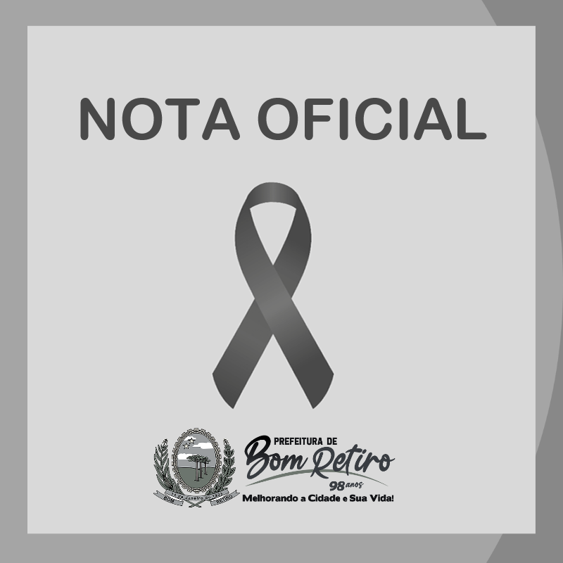 Administração de Bom Retiro emite nota oficial sobre acidente com veículo da Saúde