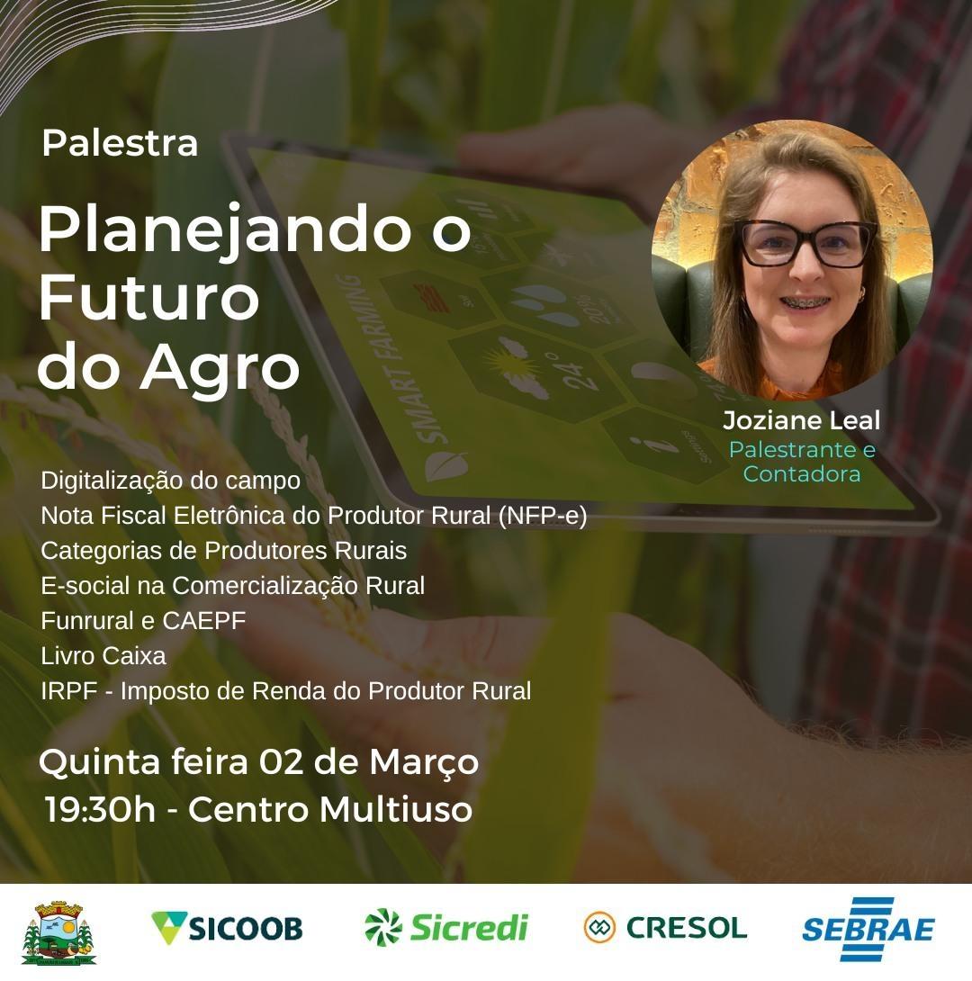Administração de Chapadão do Lageado promove palestra para agricultores sobre nota eletrônica