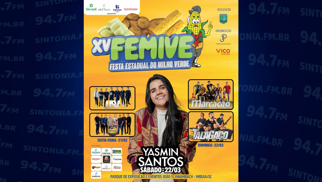 Administração de Imbuia anuncia a 15ª Festa Estadual do Milho Verde