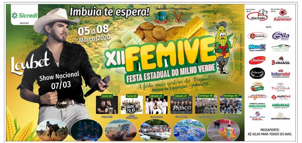 Administração de Imbuia prepara últimos detalhes para mais uma edição da Femive