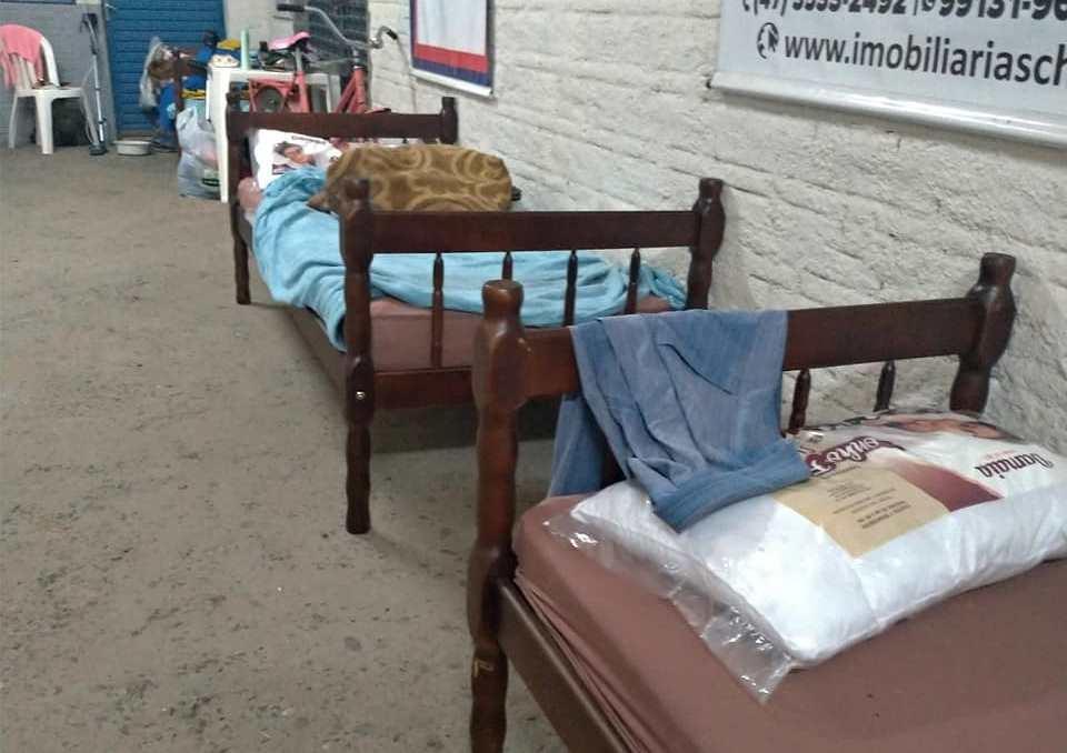 Ituporanga disponibiliza abrigo noturno para acolher pessoas em situação de rua