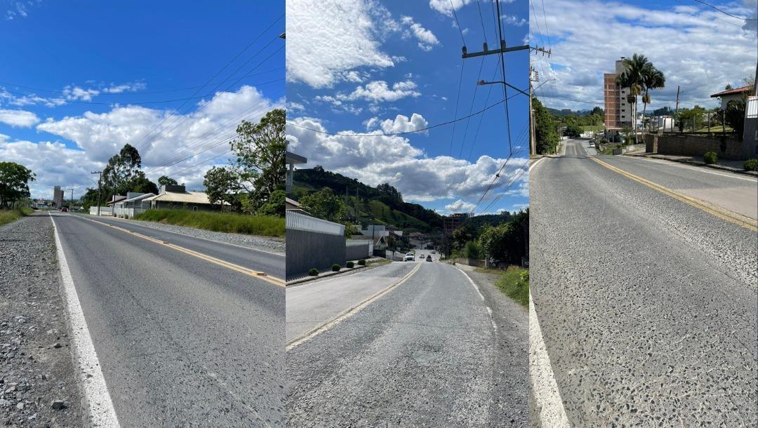 Administração de Ituporanga planeja pavimentação para carga pesada, ciclofaixas e passeio público na Margem Esquerda