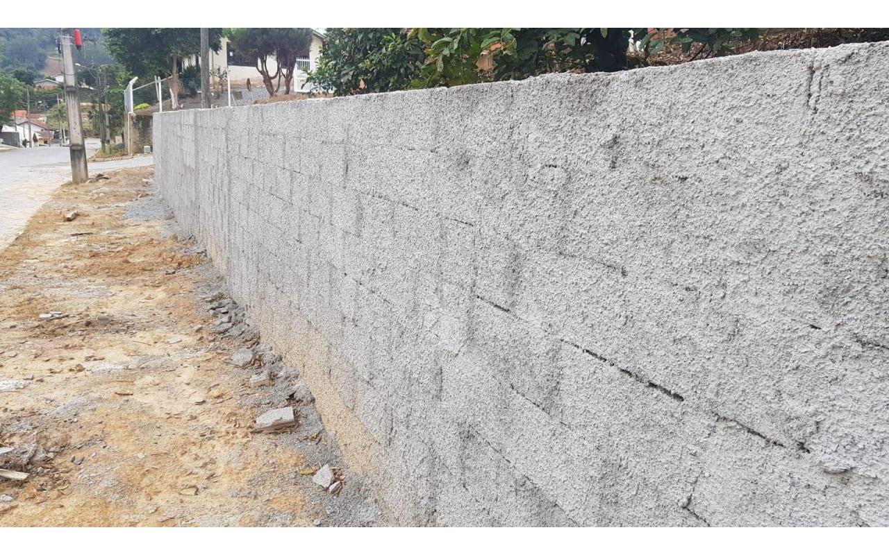 Administração de Ituporanga vai construir 19 muros de contenção no Loteamento Irmã Paulina