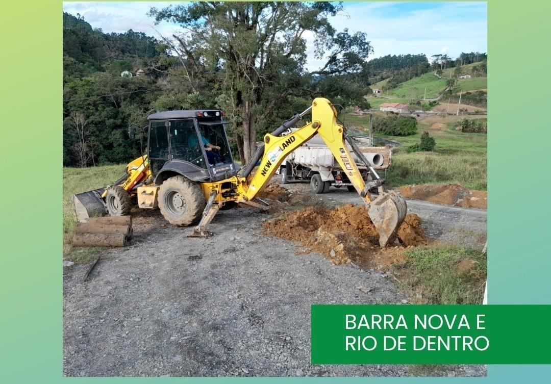 Administração de Petrolândia prioriza maquinários nos trabalhos de manutenção de estradas gerais