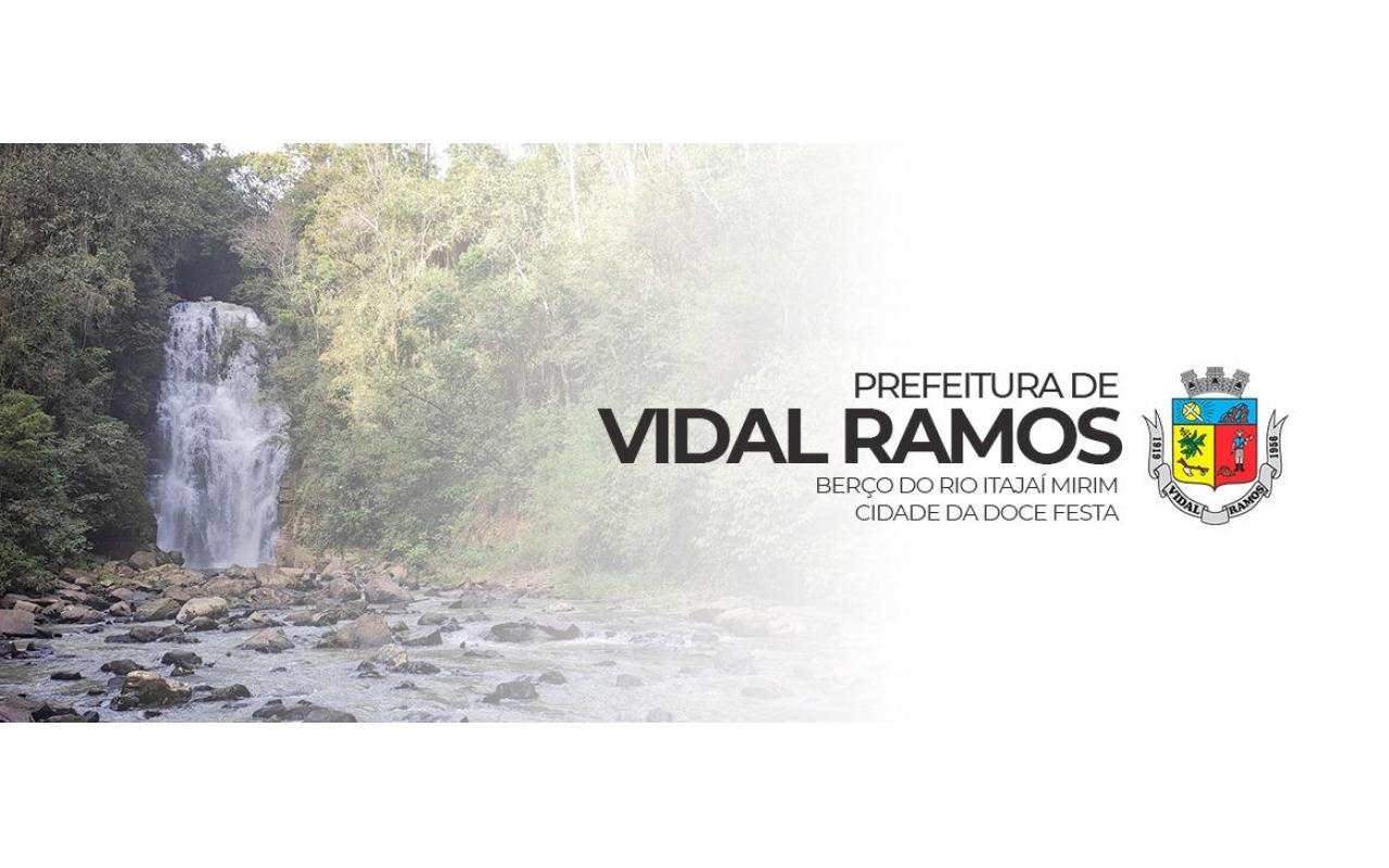 Administração de Vidal Ramos realiza Processo Seletivo para Educação