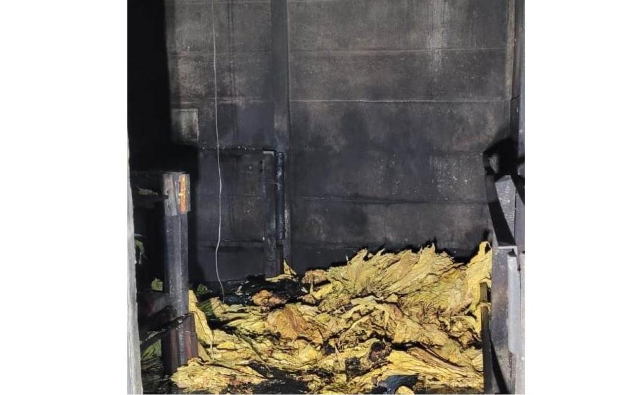 Agricultor tem prejuízo de R$5.000 com incêndio em estufa de fumo