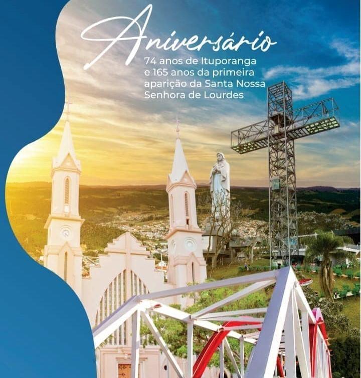 Além da programação religiosa, ações culturais também marcam o dia de Nossa Senhora de Lourdes e os 74 anos de Ituporanga