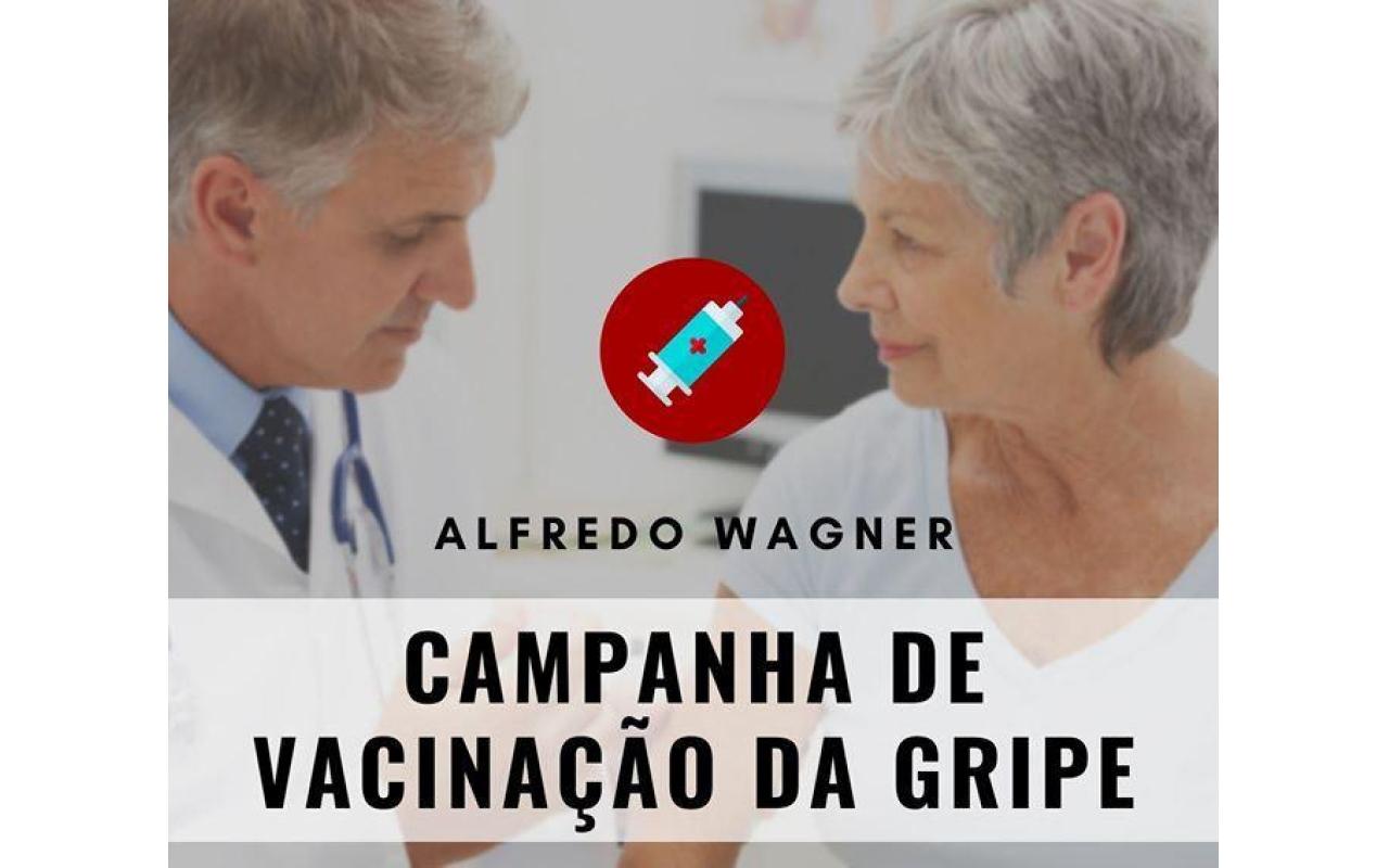 Alfredo Wagner retoma campanha de vacinação contra a gripe em idosos