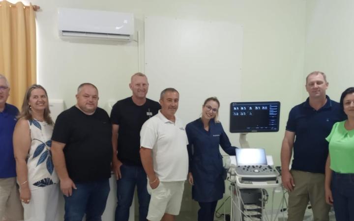 Aparelho de ultrassom doado pelo município ao hospital de Alfredo Wagner já está em funcionamento