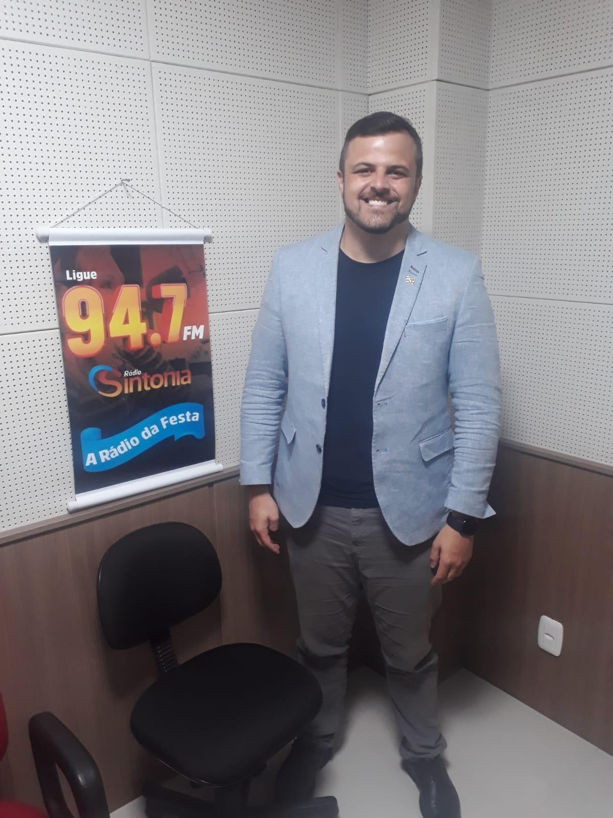Assessor do Governo do Estado visita obras importantes em Ituporanga e região