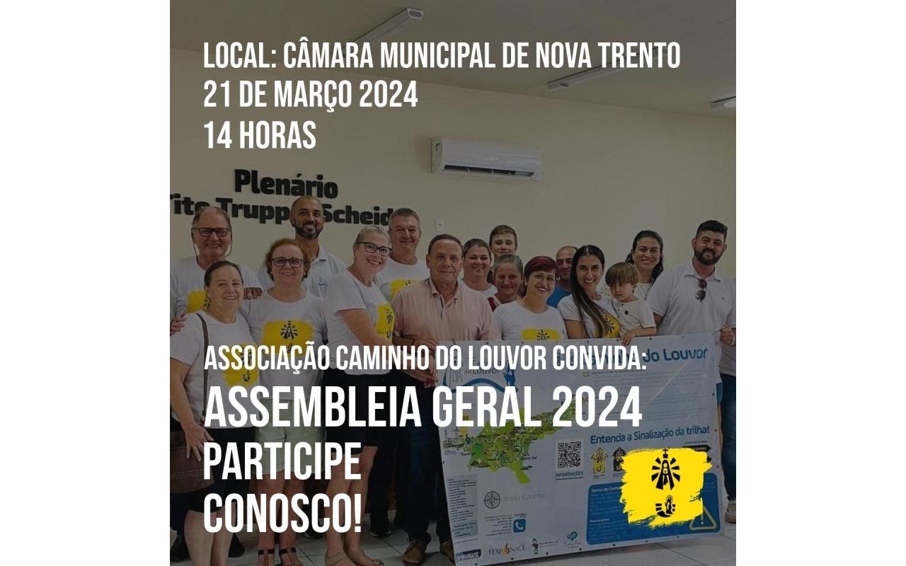 Associação Caminho do Louvor realiza Assembleia Geral Anual