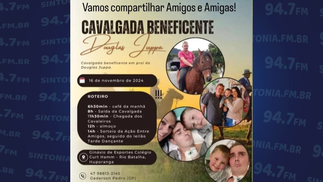 Associação dos Cavaleiros organizará eventos beneficentes em Ituporanga