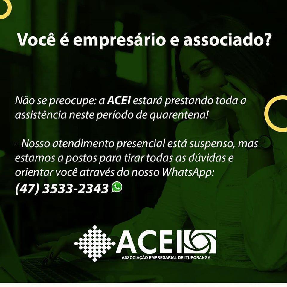 Associação empresarial presta assistência para empresários retomarem atividades em Ituporanga