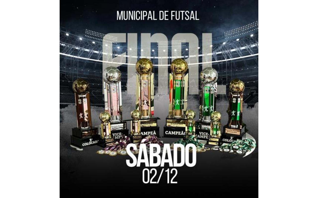 Atalanta realiza no sábado (02) final do campeonato municipal de futsal
