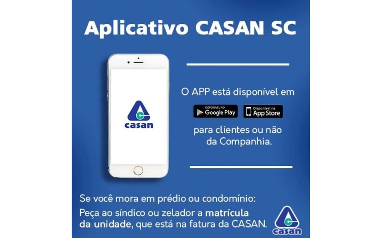 Atendimento da Casan pode ser solicitado por aplicativo em Santa Catarina