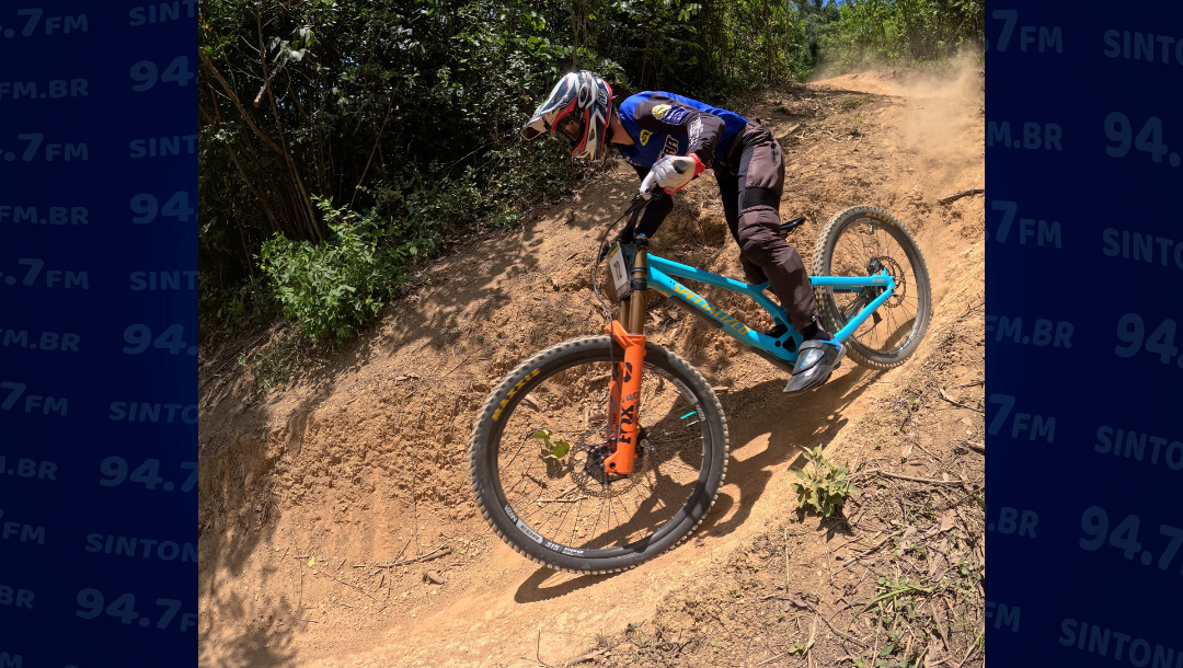 Atleta de Ituporanga conquista título no Downhill em Ibirama